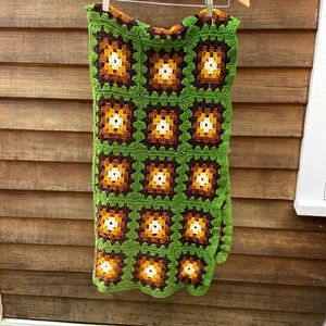 Pair of Vintage Handmade Afghans